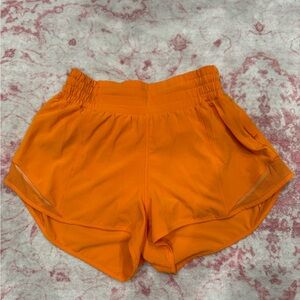 LULULEMON HOTTY HOT SHORT Women's Orange Shorts